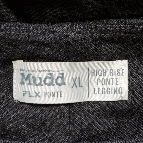 Mudd Gray High Rise FLX Ponte Legging Size XL (Juniors) - Picture 8 of 11